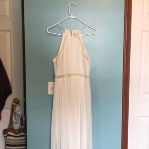 Long White JcPenny Dress